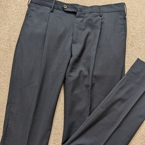 PT01 Torino 100% Wool Slim Fit Trouser Pants Size IT 48 (32 US)